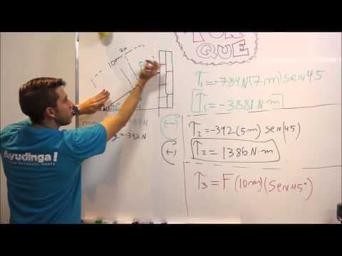 Momento de Torsión o Torque - Ejemplo #5