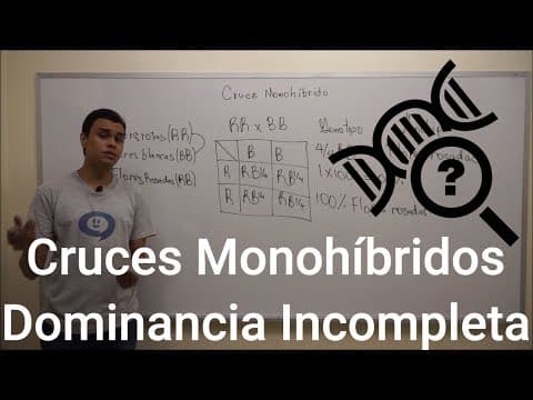 Cruces Monohíbridos | Dominancia Incompleta - Ejercicio #3