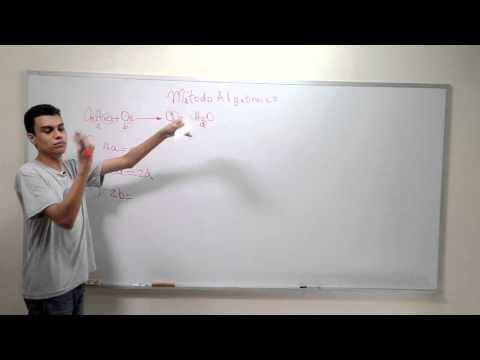 Método Algebraico de Balanceo de Ecuaciones (Parte 1)