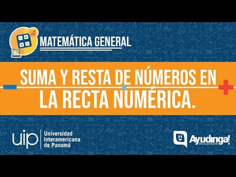 Suma y Resta de Números en la Recta Numérica